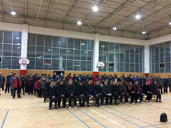 临沂市兰山区陈氏太极拳83式第一期学习班于11月29日开班